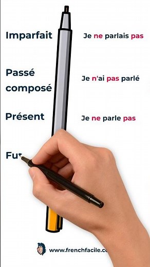 How to conjugate a French verb with negation