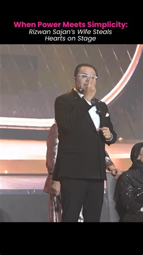 Startup Stories By DOC on Instagram: "When power meets simplicity. ✨ Rizwan Sajan built an empire. But last night, it was his wife who quietly stole the spotlight on stage with grace, humility, and presence that needed no introduction. No loud statements. No forced glamour. Just confidence rooted in simplicity. True power doesn’t always announce itself. Sometimes, it simply shows up… and everyone feels it. ⸻ For more stories where leadership, legacy & human moments intersect, follow @startupbydo