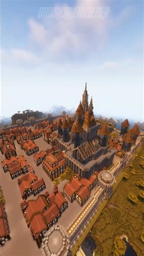 Simple Minecraft Village Build | Timelapse |