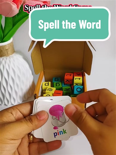 Teach Your Toddler to Spell with Fun Games