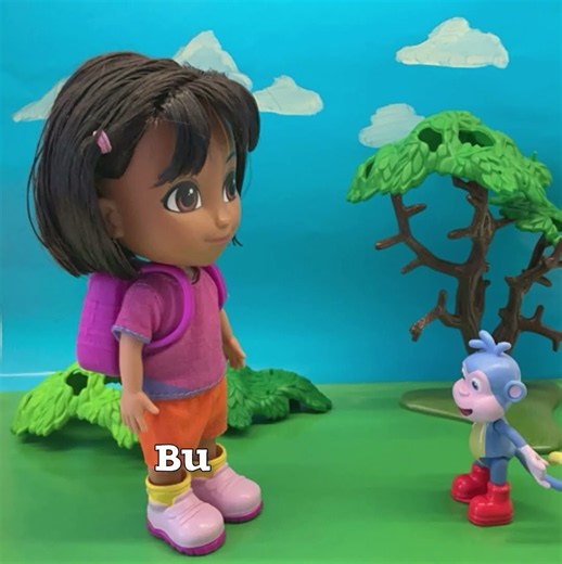 Dora and The Lost City Of Gold - Boots talks to Dora for the FIRST time! clip - toy video!