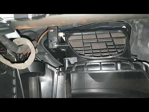 Opel Astra H Recirculation in/out air valve/flap, permanent fix + simple scheme
