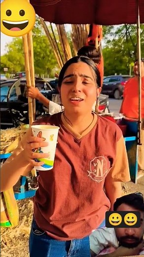 Shafa doesn't 😲 like sugarcane juice #shortvideo #comedy