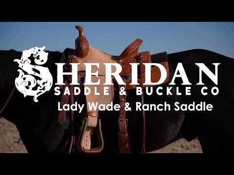 Sheridan Lady Wade and Lady Ranch Saddle Fit on Horse