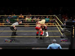 WWE 2k20 2K Central Perform BackPack Stunner to Natalya in the Ring