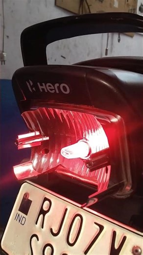 splander back light LED #led #splendormodified #splander #led