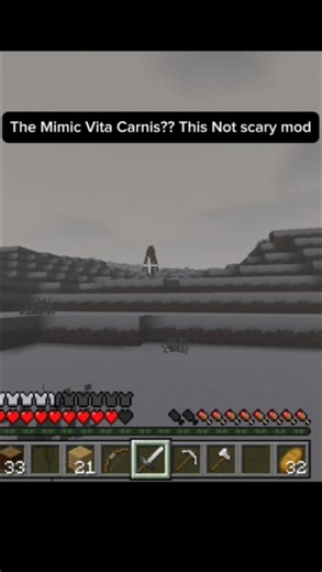 What I Found The Mimic Vita Carnis Mod HORROR In... [MINECRAFT BEDROCK]