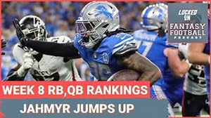 Fantasy football Week 8 RB & QB rankings, matchups, starts: More of Jahmyr Gibbs, Jonathan Taylor