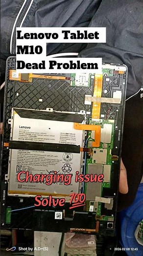 Lenovo Tablet M10 Series Dead solution Charging Problem Solve💯#lenovo#charging#androidtablet#repair
