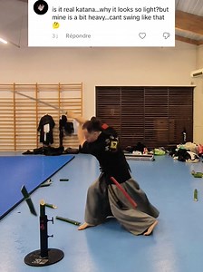 Mastering Bamboo Cutting with a Real Sword