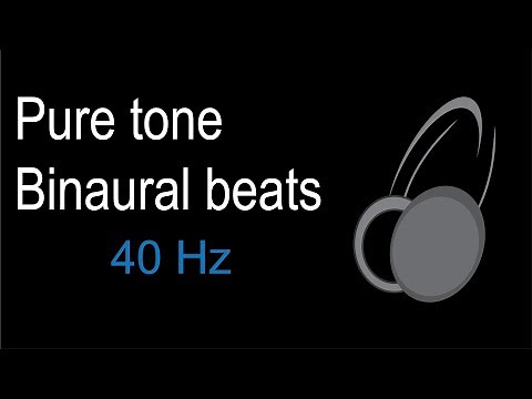 Optimal Focus 40Hz Pure Tone Binaural Beats 90 min