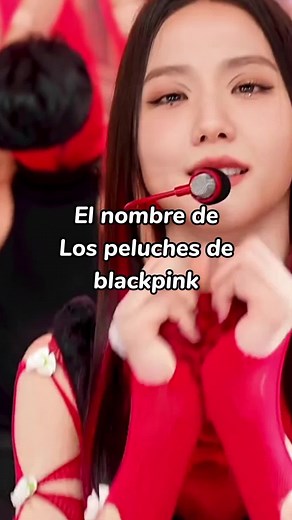 Nombres de los peluches de Blackpink