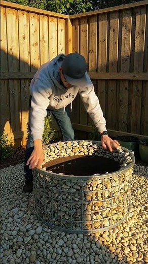 Backyard DIY Fire Pit Grill