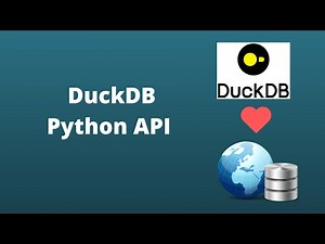 Spatial Data Management Week 11: Intro to the DuckDB Python API