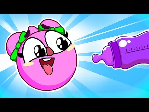 Bottle-Milk Feeding Story 🍼 Funny Kids Cartoons About Baby Bottles by 4 Friends