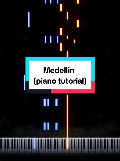 Learn to Play Medellin - Sofiane Pamart Piano Tutorial