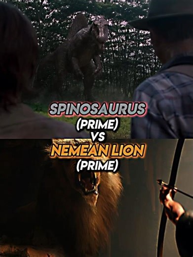 Spinosaurus Vs Nemean Lion