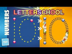 Learn Writing Numbers 1 to 10 with LetterSchool