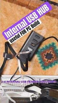 Most Useful Gadget For PC Build 🔥 | NZXT Internal USB Hub