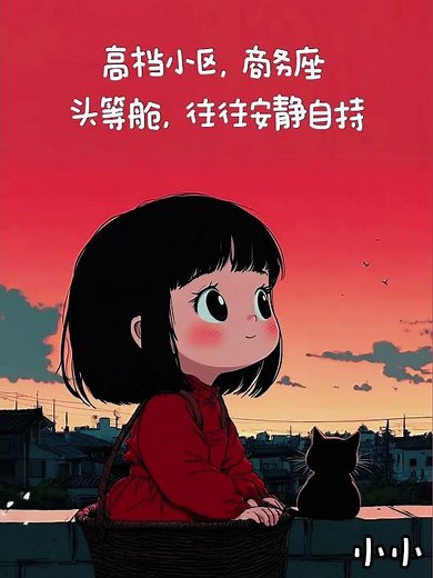 赚钱的尽头是为了安静，最终目的就是为了远离人群而不是合群。 #治愈 #anime #女生必看 #情感 #cute