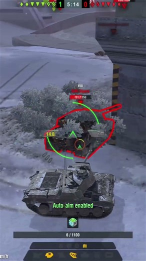 I survived with 6 HP… then got rammed and died 💀 (WoT Blitz)