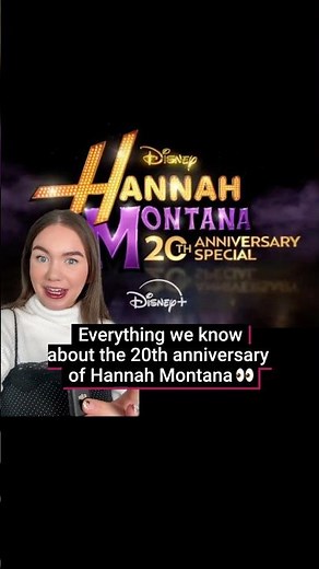 I didn't expect this for the Hannah Montana 20th anniversary special 👀