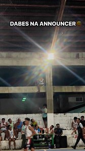 Dabes na announcer😅 #janri #janritv #Basketball | Janri TV