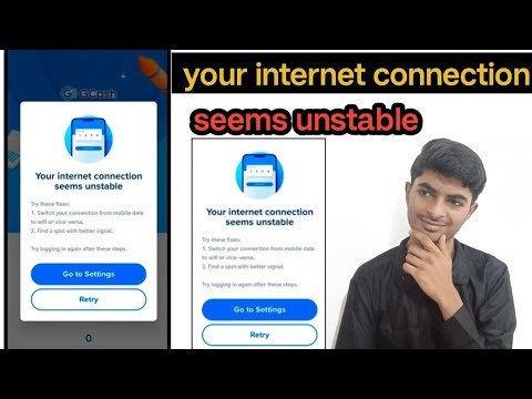 How to fix your internet connection seems unstable gcash Today problem