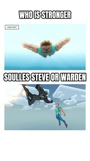 Invincible minecraft variants #minecraft #steve #warden #minecraftshorts #invincible #variant