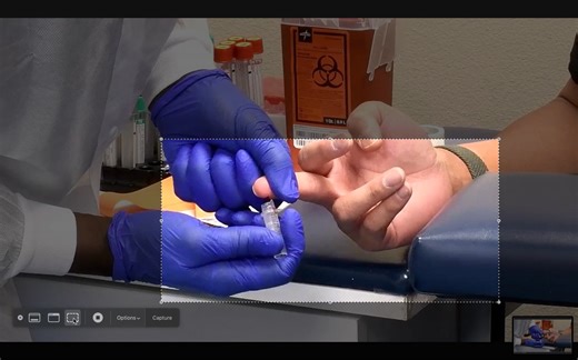 You’ll learn procedures through detailed step-by-step videos online, then come to the skill lab ready to practice, perform, and perfect your skills with real hands-on guidance under the supervision of your instructor.🩸💪 Here’s a clip from our online course showing how to perform a capillary puncture! Next class start Feb 16th | Enroll today www.optcschool.com/enroll | Ohio Phlebotomy Training Center