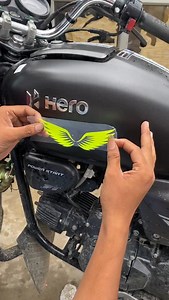 12M views · 10K reactions | Splendor Lover  #akhilbikemodify #reelsinstagram #splendor #stickers #trendingreels #modified | Akhil bike modify | Facebook