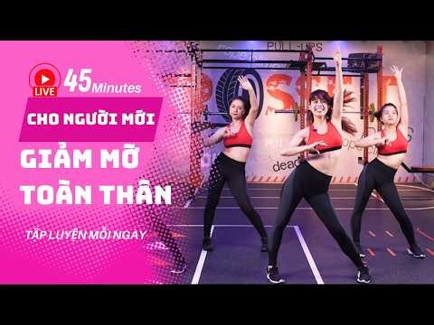 💥LIVE - GIẢM MỠ TOÀN THÂN LÊN TỚI 10KG TRONG 1 THÁNG CÙNG AEROBIC
