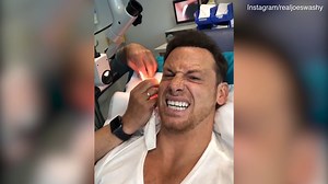 Joe Swash has 'huge' cockroach removed from ear canal by a doctor