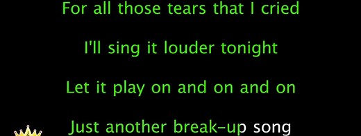 Little Mix - Break Up Song (Karaoke Version)