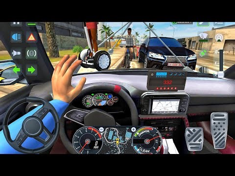 New Taxi Driver 2026 - Nissan GTR Taxi Undecided Clients in Miami City - Car Game Android Gameplay