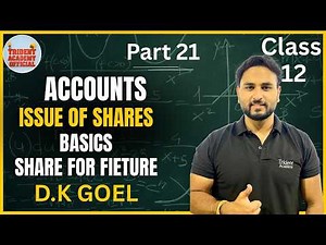 Issue of Shares | Company Accounts Class 12 | Part 21 | Share Forfeiture | CBSE/ISC/HBSE