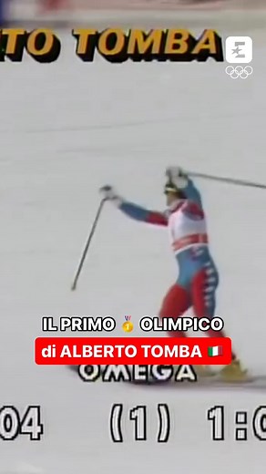 25 febbraio 1988: Sono passati 37 anni dal capolavoro di Alberto Tomba nel gigante di Calgary, il suo primo oro Olimpico 🥇🇮🇹 #Scialpino #AlpineSkiing #Ski #Skiing #Olympics #WinterOlimpics #Olimpiadi #Tomba | Eurosport Italia