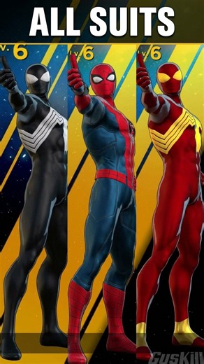 Spider-Man Costumes - Marvel: Ultimate Alliance 3 #SpiderManCostumes #MarvelUltimateAlliance #marvel