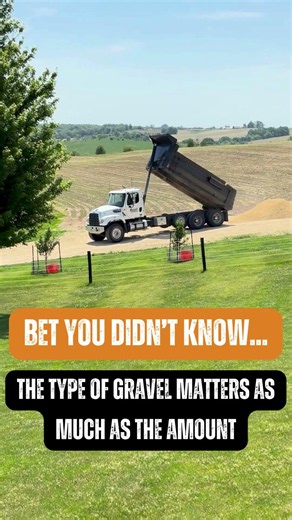 Bet You Didn't Know 004: The Type of Gravel Matters as Much as the Amount | Rural Driveway Tips Iowa