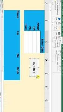 Fully Automated Data Entry With Macro | Data Entry In Excel