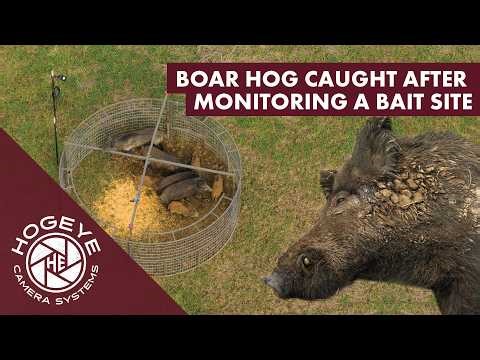 Big Feral Boar Hog Caught! – Land Management in Action