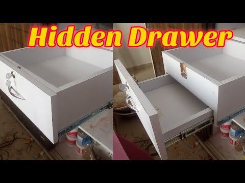 Hidden Drawer In Wardrobe // Secret Locker // Secret Drawer