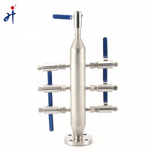 [Hot Item] Swagelok Type Stainless Steel Air Headers 6/8/10 Outlet Ports Air Header Distribution Manifolds with Ball Valve