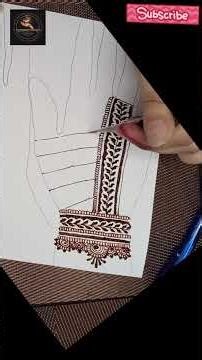 Easy Henna Design for Beginners ✨ Simple Mehndi Tutorial 2026 #shorts #hennaart #beginnersmehndi