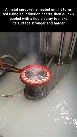 Red hot steel, built to last under pressure 🔥 #metalwork #factoryprocess #shorts #satisfying