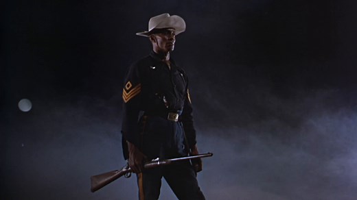 Released in 1960, John Ford's SERGEANT RUTLEDGE (’60) is notable as the first major studio Western to cast an African-American actor in the lead. Historian Donald Bogle explores its treatment of race with Ben Mankiewicz on our YouTube channel: https://youtu.be/JsykXQyvkGU | Turner Classic Movies: TCM