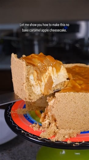 The Multifaceted Baker | Back with a fall recipe you need to try immediately!! 🍎 No-Bake Caramel Apple Cheesecake(makes 1-8”x6” cheesecake or enough to fill 2-9”... | Instagram