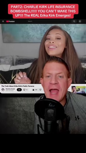 PART2: CHARLIE KIRK LIFE INSURANCE BOMBSHELL!!!!! YOU CAN'T MAKE THIS UP!!! The REAL Erika Kirk Emerges!#jesseonfire #charlie #america #breakingnews #viral