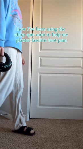 3.5K views | Get relief from plantar fasciitis using the RPM mini  This tool is perfect for on the go relief and for a more gentle massage than the RPM (who's the bigger sister of the RPM mini ) "The Chirp RPM mini has helped loosen up my foot and provided some pain relief. I’ve been nursing some chronic plantar fasciitis and getting creative with how to ease some pain. Love it for massaging my calves and quads too" Thanks so much for sharing runwithjos | Chirp | Facebook