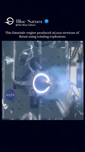 NASA's new engine creates thrust using supersonic shockwaves racing in circles.